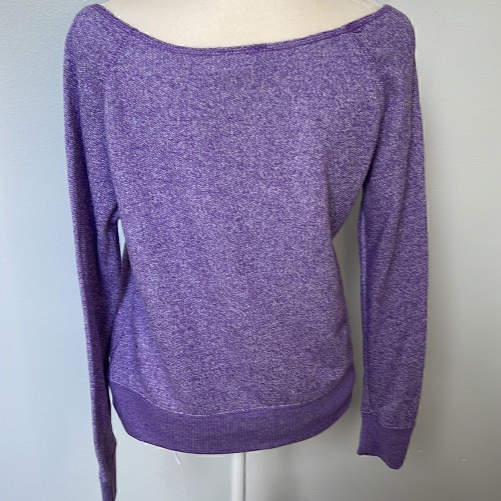 Disney Parks Mickey Mouse sweatshirt. Size Small. Purple. - Picture 3 of 4